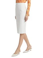 Lumi Jersey Midi-Skirt