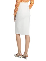 Lumi Jersey Midi-Skirt