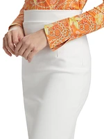 Lumi Jersey Midi-Skirt