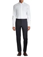 Slim-Fit Wool Trousers