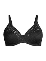 Norah Full Coverage Molded Stretch Lace Bra