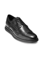 Leather Wingtip Oxfords