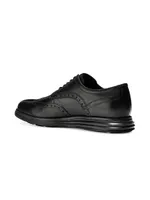 Leather Wingtip Oxfords