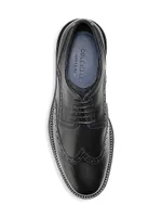 Leather Wingtip Oxfords