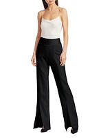 Slit-Cuff Pants