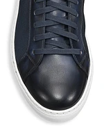 COLLECTION BY MAGNANNI Leather & Canvas Sneakers