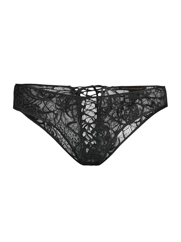 Coquette Floral Lace Briefs