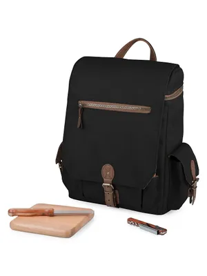 Moreno 5-Piece Wine & Cheese Backpack Set