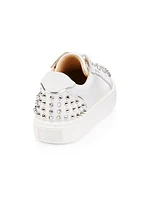 Vieira Spiked Leather Sneakers