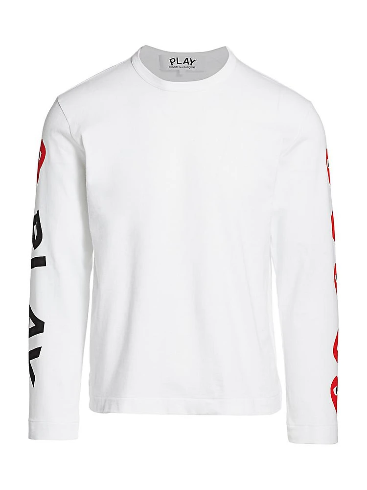 Multi-Heart Long-Sleeve Tee