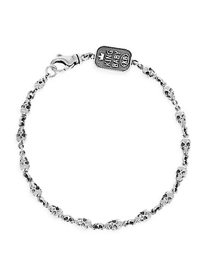 New Classics Skull Chainlink Sterling Silver Bracelet