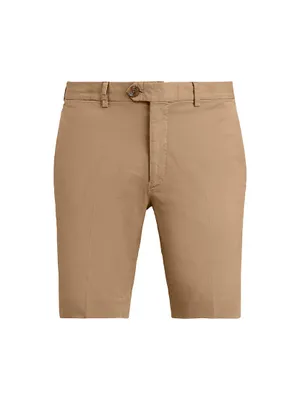 Eaton Stretch-Cotton Shorts