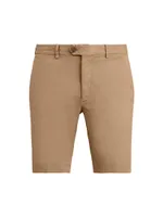 Eaton Stretch-Cotton Shorts