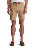 Eaton Stretch-Cotton Shorts