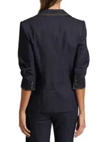 Khloe Denim Blazer