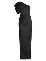 Egan One-Shoulder Gown