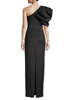 Egan One-Shoulder Gown