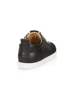 Fique A Vontade Leather Low-Top Sneakers