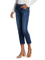 Ex-Boyfriend Mid-Rise Stretch Slim-Fit Jeans