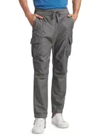 Back Sateen Cargo Pants