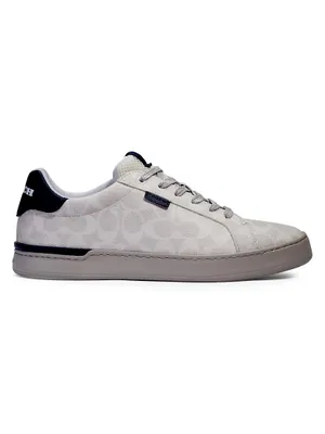 Signature Tennis Cup Sole Low-Top Sneakers