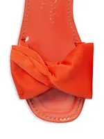 Bikini Bow Flat Neoprene Sandals