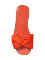 Bikini Bow Flat Neoprene Sandals