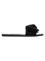 Bikini Bow Flat Neoprene Sandals