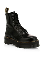 Jadon Leather Combat Boots