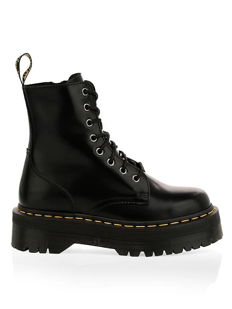 Jadon Leather Combat Boots