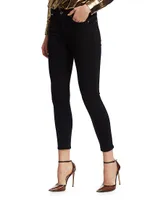 Mid-Rise Ankle Skinny Jeans