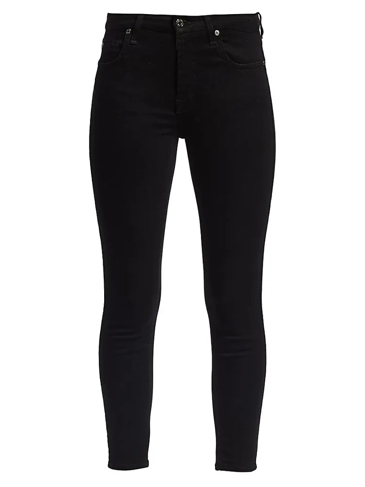 Mid-Rise Ankle Skinny Jeans