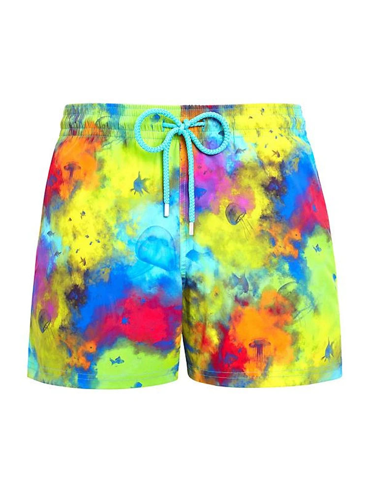 Holi Party SPX Tie-Dye Swim Shorts