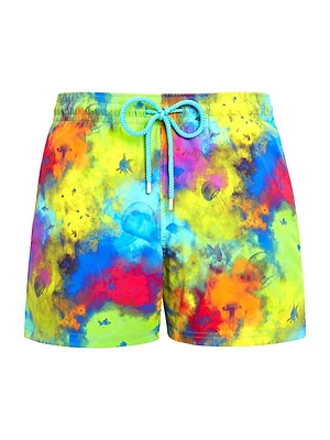 Holi Party SPX Tie-Dye Swim Shorts