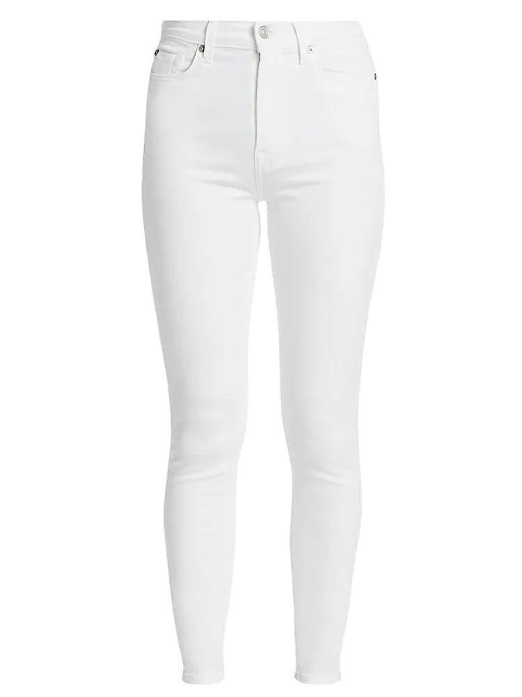 High-Rise Luxe Ankle Skinny Jeans