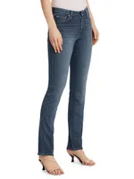 Mid-Rise Kimmie Straight Jeans