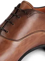 Salem Leather Cap-Toe Oxfords