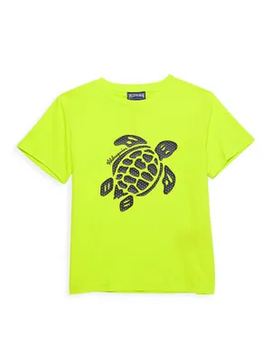 Little Boy's & Turtle-Print T-Shirt