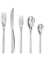 Bamboo 5-Piece Stainless Steel Place setting Set