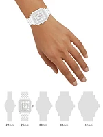 Deco Madison Mid Ceramic & Diamond Bracelet Watch