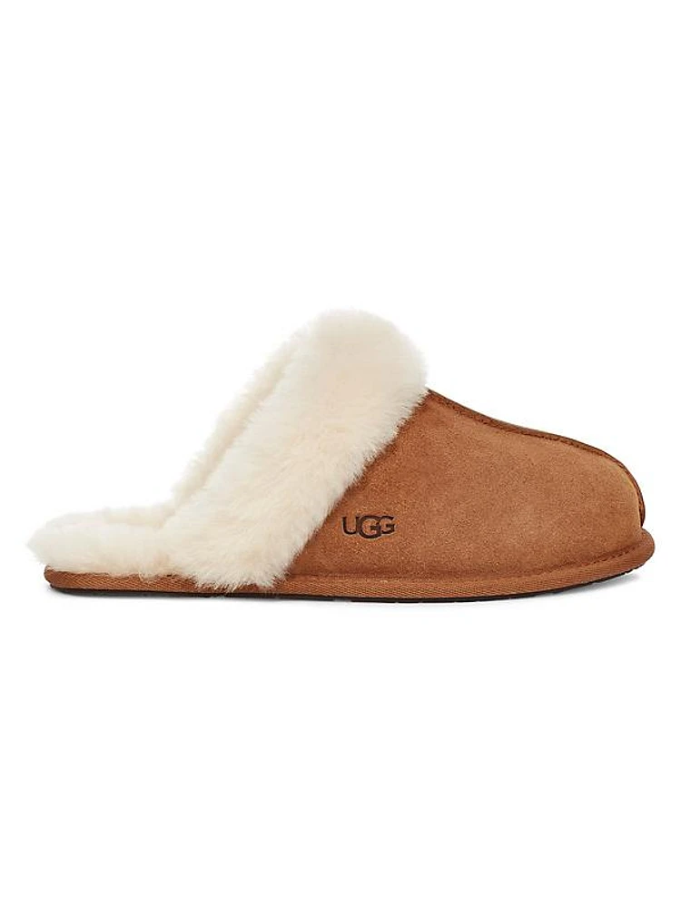 Scuffette II Suede Sheepskin Slippers