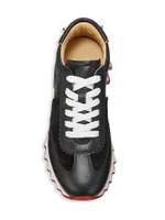 Loubishark Leather Low-Top Sneakers