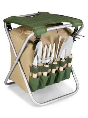 Gardener 7-Piece Folding Seat & Tool Kit