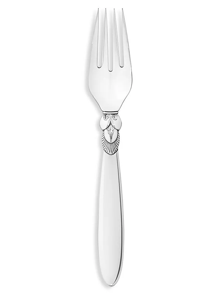 Cactus Sterling Silver Luncheon Fork