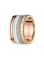 Quatre Edition Tri-Tone 18K Gold