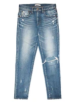 Lenwood Mid-Rise Cropped Skinny Jeans