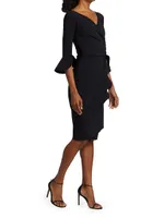 Trina Ruffle Sheath Dress