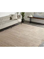 Harbor Contemporary Loom Knotted Wool-Blend Area Rug