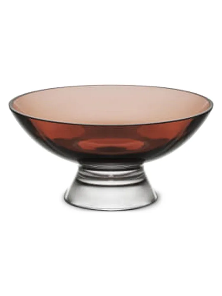 Silhouette Small Two-Tone Glass Bowl