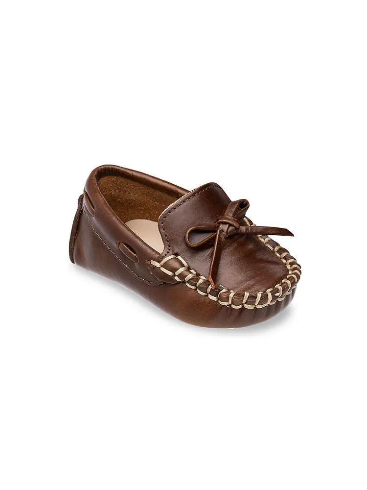 Baby Boy's Leather Driving Loafers